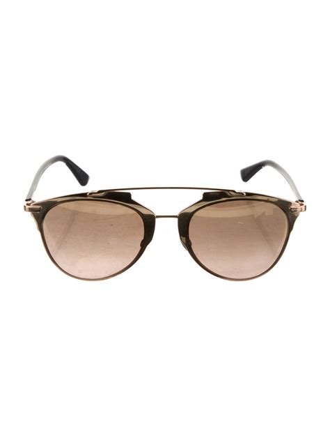 dior mirrored aviator sunglasses|christian dior aviator sunglasses gold.